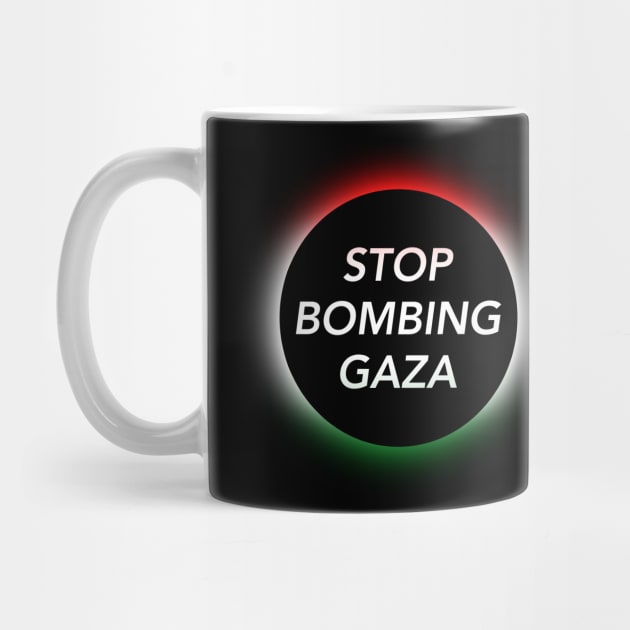 Stop Bombing Gaza by Football from the Left